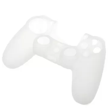 Защитный силиконовый чехол Controller Silicon Case для геймпада Sony Dualshock 4 Wireless Controller (Белый) (PS4)
