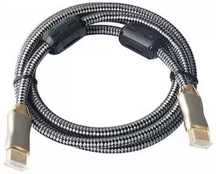 Кабель HDMI 1.8 метра с ферритовыми кольцами DVTech (СВ-303) WIN/PS3/PS4/Switch/Wii U/Xbox 360/Xbox One