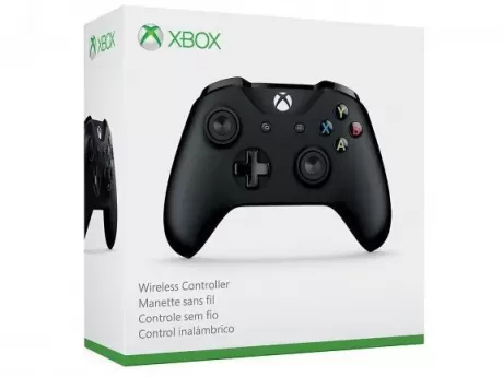 Геймпад беспроводной Microsoft Xbox One Wireless Controller Rev 1 Black (Черный) Оригинал (Xbox One) (REF)