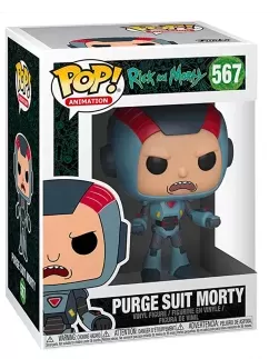 Фигурка Funko POP! Vinyl: Рик и Морти (Rick and Morty) Морти в костюме для чистки (Purge Suit Morty) (40247) 9,5 см