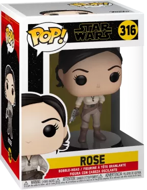 Фигурка Funko POP! Bobble: Звездные войны Эпизод 9 (Star Wars Ep 9): Роуз (Rose) (39888) 9,5 см