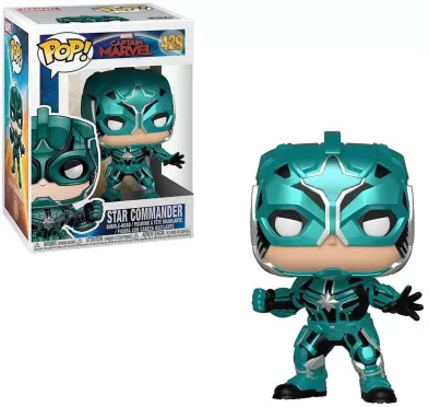 Фигурка Funko POP! Bobble: Йон-Рогг (Yon-Rogg) Капитан Марвел (Captain Marvel) (36352) 9,5 см