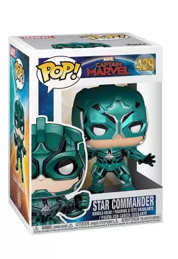 Фигурка Funko POP! Bobble: Йон-Рогг (Yon-Rogg) Капитан Марвел (Captain Marvel) (36352) 9,5 см