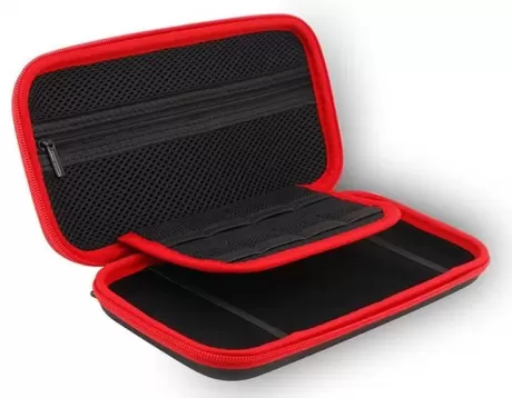 Защитный чехол EVA bag Черно-Красный DOBE (TNS-19091) (Switch Lite)