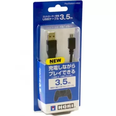 Кабель универсальный Micro USB 3.5 метра для зарядки телефона/геймпада Original HORI (ps4-006) (PS4/Xbox One/Android)
