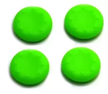 Накладки на стики для геймпада низкие Токсичный зеленый (Toxic Green) (4 шт) (PS3/PS4/Xbox 360/Xbox One)