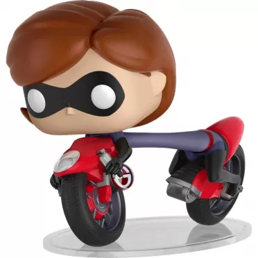 Фигурка Funko POP! Rides: Эластика на эластикоцикле (POP Ride 1) Суперсемейка 2 (Incredibles 2) (29955) 9,5 см