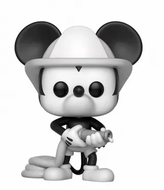 Фигурка Funko POP! Bobble Vinyl: Пожарный Микки Маус (Firefighter Mickey) (Mickey's 90th) (32185) 9,5 см