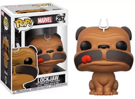 Фигурка Funko POP! Bobble: Локджо (Lockjaw) Марвел: Нелюди (Marvel: Inhumans) (20237) 9,5 см