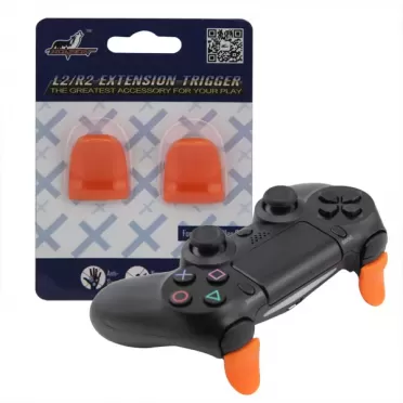 Накладки на курки L2 и R2 Trigger Extension for Controller 2in1 Clear HC-PS4148 Honson (PS4)