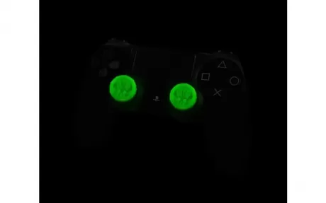 Накладки на стики для геймпада KontrolFreek Call of Duty Zombies  5 (2 шт) Зеленые (Фосфорные) (PS4)