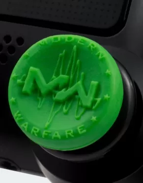 Накладки на стики для геймпада KontrolFreek FPS Freek CALL of DUTY Modern Warfare  16 (2 шт) Зеленый/Черный (PS4)