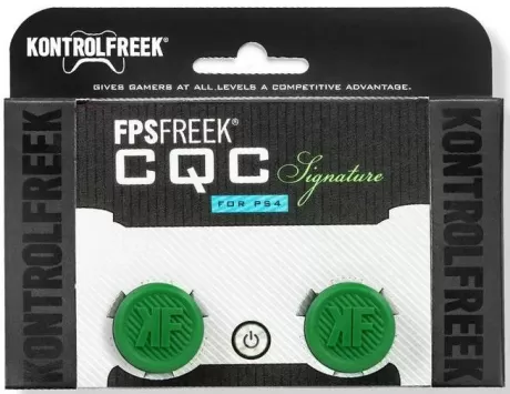 Накладки на стики для геймпада KontrolFreek FPS Freek CQC Signature  31 (2 шт) Зеленый/Черный (PS4)