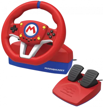 Руль с педалями HORI Mario Kart Racing Wheel Pro (NSW-204U) (Switch)