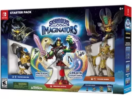 Skylanders Imaginators: Стартовый набор: игра, игровой портал, фигурки: King Pen, Golden Queen (Switch)