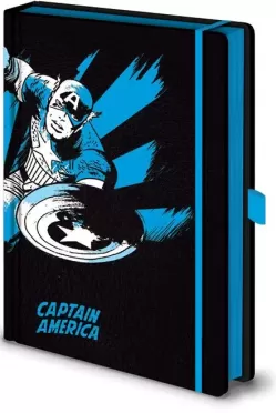 Записная книжка Pyramid: Марвел Комикс (Marvel Comics) Капитан Америка Моно (Captain America Mono) (SR72506) A5