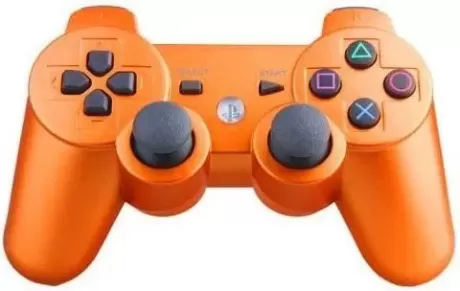 Геймпад беспроводной DualShock 3 Wireless Controller Orange Оранжевый (PS3)