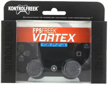 Накладки на стики для геймпада KontrolFreek VORTEX (2 шт) Черные (PS4)