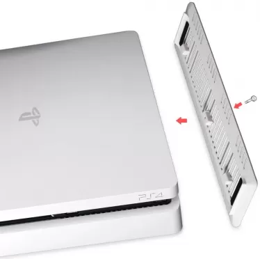 Подставка для вертикальной установки консоли (Белая) OIVO (IV-P4S006S) (PS4 Slim)