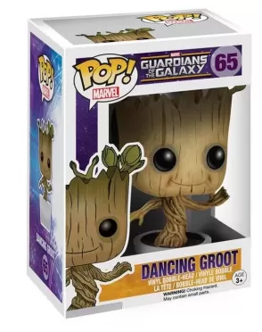 Фигурка Funko POP! Bobble: Танцующий Грут (Dancing Groot) Стражи Галактики 2 (Guardians of the Galaxy 2) 10 см