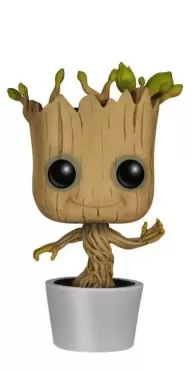 Фигурка Funko POP! Bobble: Танцующий Грут (Dancing Groot) Стражи Галактики 2 (Guardians of the Galaxy 2) 10 см