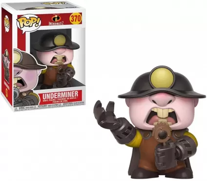 Фигурка Funko POP! Vinyl: Подрывашкин (Underminer POP 8) (Суперсемейка 2(Incredibles 2)) (29208) 9,5 см