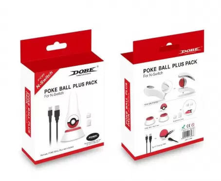 Набор аксессуаров Poke Ball Plus Pack DOBE (TNS-18138) (Switch)