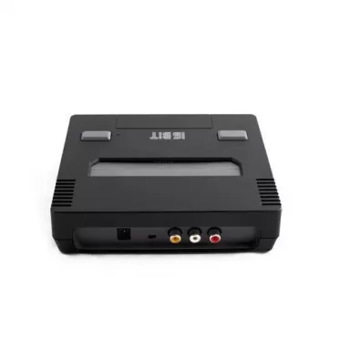 Игровая приставка 16 bit NES Sega Super Drive (166 в 1) + 166 встроенных игр + 2 геймпада (Черная)