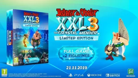 Asterix and Obelix XXL 3 The Crystal Menhir - Limited Edition Русская Версия (Xbox One)