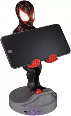 Фигурка подставка для геймпада/телефона Cable Guy: Человек-Паук Майлз Моралес (Miles Morales Spiderman) Марвел (Marvel)