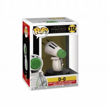 Фигурка Funko POP! Bobble: Звездные войны Эпизод 9 (Star Wars Ep 9): Дроид Д-0 (D-0) (43091) 9,5 см