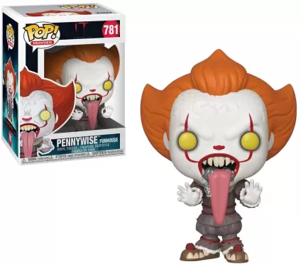 Фигурка Funko POP! Vinyl: Пеннивайз с собачим языком (Pennywise with Dog Tongue) ОНО: Часть 2 (IT Chapter 2) (40631) 9,5 см