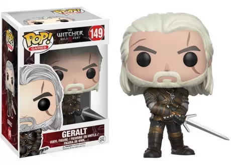 Фигурка Funko POP! Vinyl: Геральт (Geralt) Ведьмак (The Witcher) (12134) 9,5 см