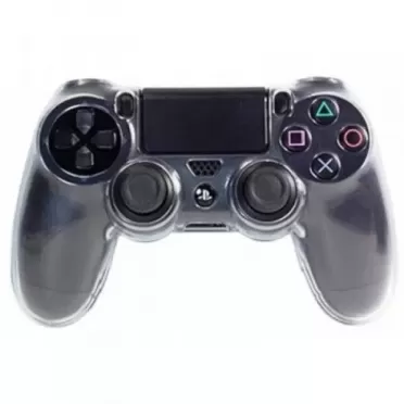 Чехол пластиковый прозрачный для геймпада Sony Dualshock 4 Wireless Controller (Crystal Case/Protective Sleeve for Controller Clear) (KJH-PS4-20) (PS4