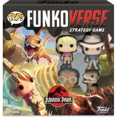 Настольная Funko POP! Funkoverse: Парк юрского периода (Jurassic Park) (100 Base) (46066)