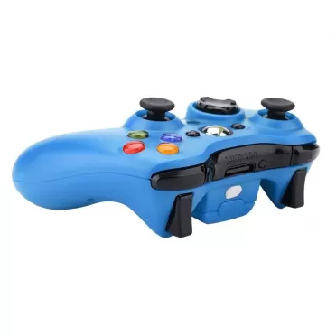 Геймпад беспроводной Wireless Controller для Xbox 360 (Blue) Синий (Xbox 360)