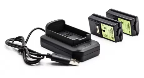 Набор аксессуаров 5 в 1 Charging Kit: Аккумулятор (2шт) + Зарядное устройство + Зарядный кабель для беспроводного геймпада(Xbox 360)