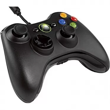 Геймпад проводной Xbox 360 Wired Controller (Black) Черный (Xbox 360)