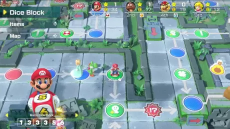 Super Mario Party + два контроллера Joy-Con (Switch)