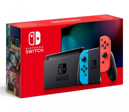 Nintendo Switch 32 GB Neon Red/Blue + Ring Fit Adventure
