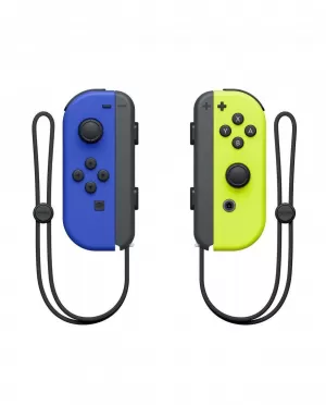 Набор из 2-х контроллеров Joy-Con Синий/Неоновый желтый (Switch)