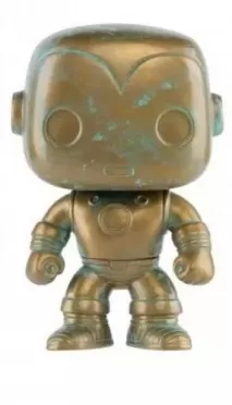 Фигурка Funko POP! Bobble: Железный Человек (Iron Man) Марвел 80 лет (Marvel 80th) (PT)(Exc) (42223) 9,5 см