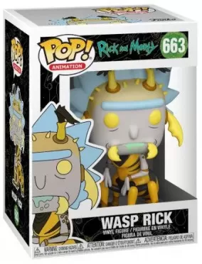 Фигурка Funko POP! Vinyl: Рик и Морти (Rick and Morty) Оса Рик (Wasp Rick) (44255) 9,5 см