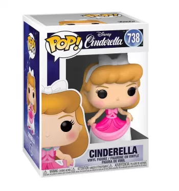 Фигурка Funko POP! Vinyl: Золушка (Cinderella) Золушка в розовом платье (Cinderella in Pink Dress) (45649) 9,5 см