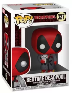 Фигурка Funko POP! Bobble: Дэдпул в халате (Deadpool in Robe) Игры Дэдпул (Deadpool Playtime) (31118) 9,5 см