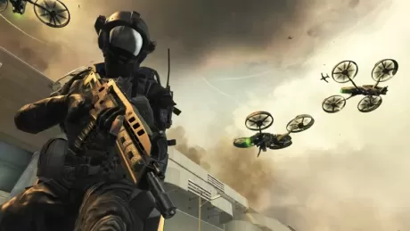 Геймпад беспроводной Microsoft Wireless Controller для Xbox 360 (Black) Черный Оригинал + Call of Duty 9: Black Ops 2 (II) Русская Версия (Xbox 360)