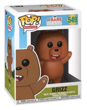 Фигурка Funko POP! Vinyl: Гризли (Grizzly) Мы обычные медведи (We Bare Bears) (37771) 9,5 см
