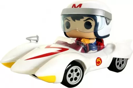 Фигурка Funko POP! Rides: Спиди Гонщик (Speed Racer) Спиди Гонщик с Мак 5 райд (Speed w/Mach 5) (45098) 9,5 см