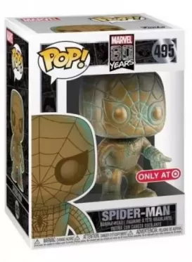 Фигурка Funko POP! Bobble: Человек-паук (Spider-Man) Марвел 80 лет (Marvel 80th) (PT)(Exc) (42212) 9,5 см