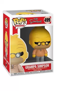 Фигурка Funko POP! Vinyl: Эйб (Abe) Симпсоны 2 Сезон (Simpsons S2) (33881) 9,5 см